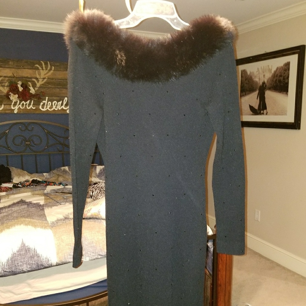 Mink dress